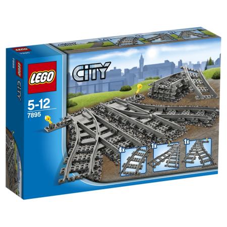 Lego  City Железнодорожные стрелки Лего