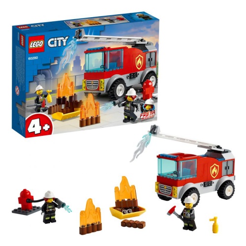 LEGO Конструктор City "Пожарная машина с лестницей"