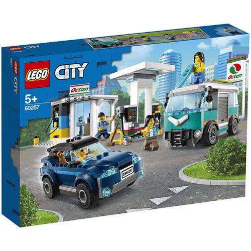 Lego Конструктор Город Turbo Wheels Станция технического обслуживания