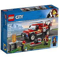 Lego City Конструктор  Город Грузовик начальника пожарной охраны