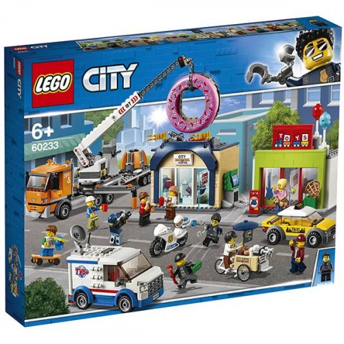Lego City Конструктор Город Открытие магазина по продаже пончиков