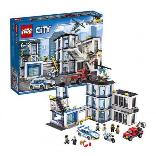 Lego Конструктор Город  Полицейский участок