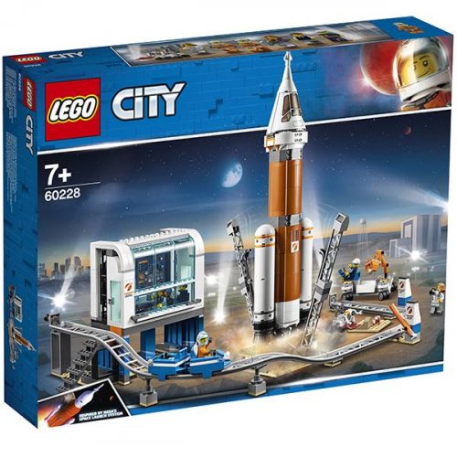 Lego City Конструктор Город Ракета для запуска в далекий космос и пульт управления запуском