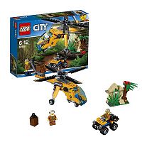 Lego Конструктор Город Грузовой вертолёт исследователей джунглей