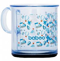 Baboo Чашка Transport с антискользящим дном, 170 мл / цвет синий					