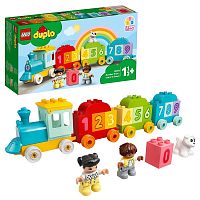LEGO DUPLO Конструктор "Поезд с цифрами — учимся считать"