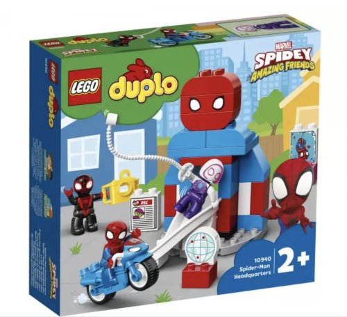 LEGO DUPLO Конструктор "Штаб-квартира Человека-паука", 36 элементов