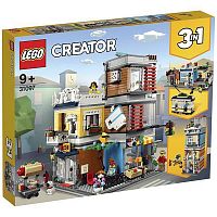Lego Creator Конструктор Криэйтор Зоомагазин и кафе в центре города					