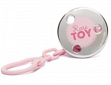 Suavinex держатель для пустышки toy, игрушка / цвет розовый