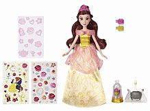Hasbro Disney Princess Кукла Принцесса Сверкающая Белль / цвет мультиколор					