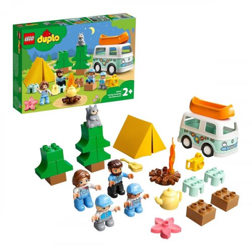 LEGO DUPLO Конструктор "Семейное приключение на микроавтобусе"
