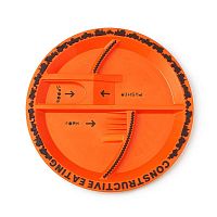 Constructive Eating Тарелка Строительная серия, оранжевый					