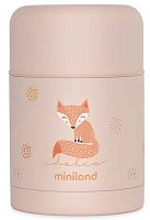 Miniland Термос для еды Thermy Dolce, 600 мл / цвет розовый-лисенок					