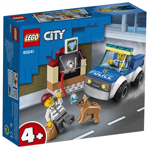 Lego Конструктор Город Полицейский отряд с собакой
