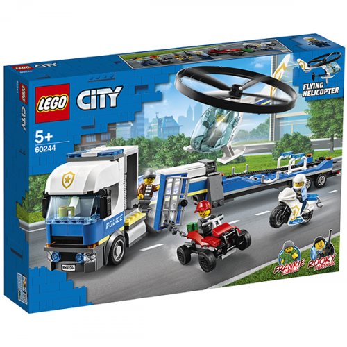 Lego Конструктор Город Полицейский вертолётный транспорт