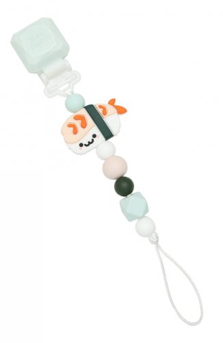 Loulou lollipop держатель для пустышки эби / цвет бежевый