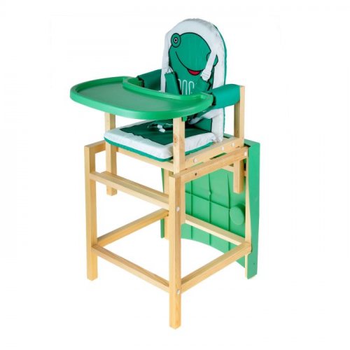 Вилт Стол-стул для кормления лакированный Babys "Froggy"