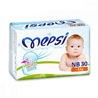 Подгузник детский Mepsi NB до 6кг size (30 шт.)