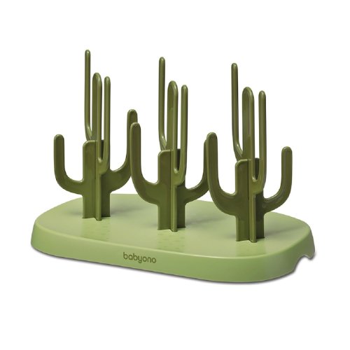 Babyono Сушилка универсальная Cactus для бутылочек и сосок / цвет зеленый