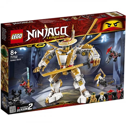 Lego Конструктор Ниндзяго Золотой робот