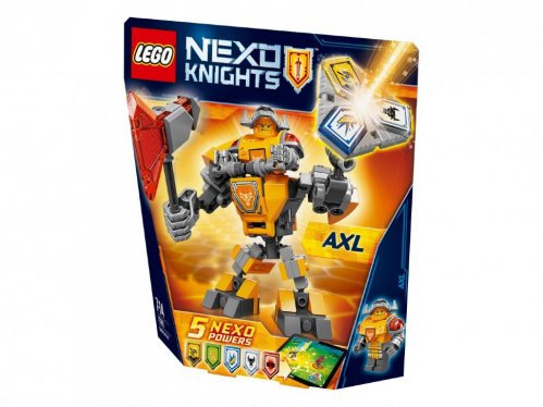 Lego Nexo Knights Нексо Боевые доспехи Акселя