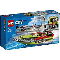Lego Конструктор Город Транспортировщик скоростных катеров
