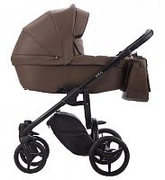 Bebetto Детская коляска 2 в 1 Luca Pro / цвет темно-коричневый T101, рама черная