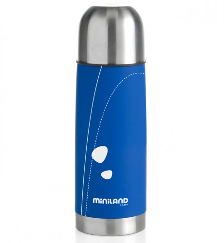 Miniland Термос для жидкостей Soft Thermo 350 мл / цвет синий