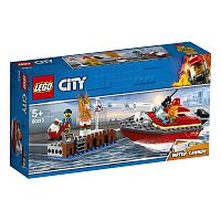 Lego Конструктор City "Пожар в порту"