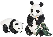 Паремо Фигурки из серии "Мир диких животных": Семья панд, 2 предмета					
