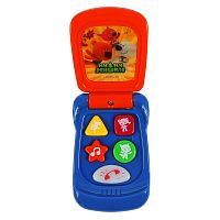 УМка Развивающая игрушка "Ми-Ми-Мишки мой первый телефон" с голографическим экраном					