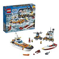 Lego City конструктор Штаб береговой охраны