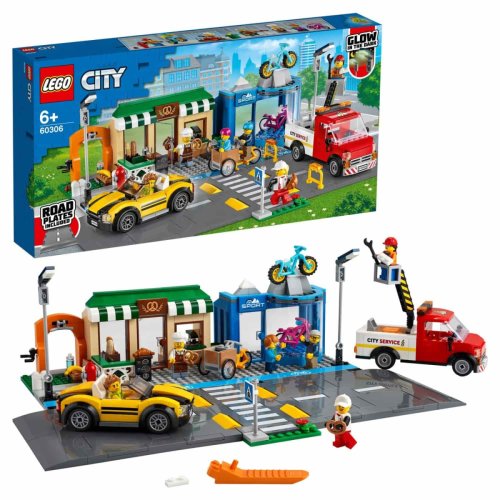 Lego City Конструктор "Торговая улица" 533 детали