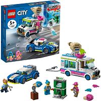 Lego City Конструктор "Погоня полиции за грузовиком с мороженым" 60314					