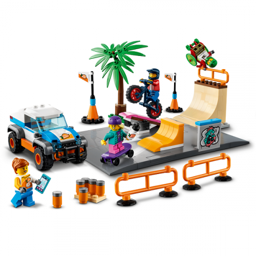 Lego City Конструктор Скейт-парк / разноцветный