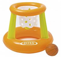 Intex Корзина баскетбольная надувная 4692  / цвет оранжево-зеленый					