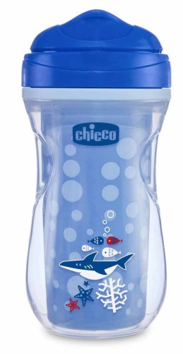 Chicco Поильник Active Cup, 266 мл / цвет темно-синий