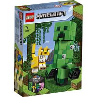 Lego Конструктор  Minecraft Большие фигурки Minecraft, Крипер и Оцелот