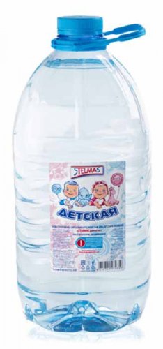 Stelmas Питьевая вода "Детская", без газа, 5 л