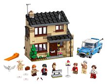 Lego Конструктор Harry Potter Тисовая улица, дом 4 / цвет коричневый					