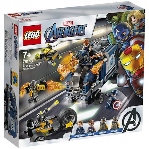 Lego Конструктор Супер Герои Мстители: Нападение на грузовик