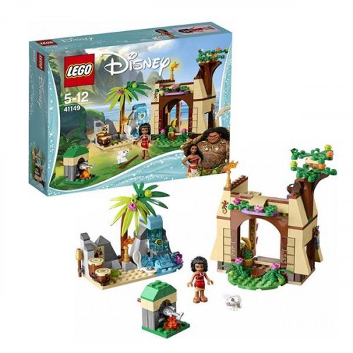 Lego Конструктор Принцессы Дисней Приключения Моаны на затерянном острове