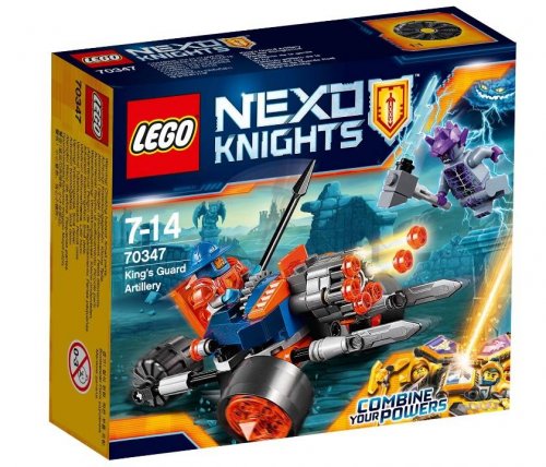 Lego Nexo Knigts Нексо Самоходная артиллерийская установка королевской гвардии