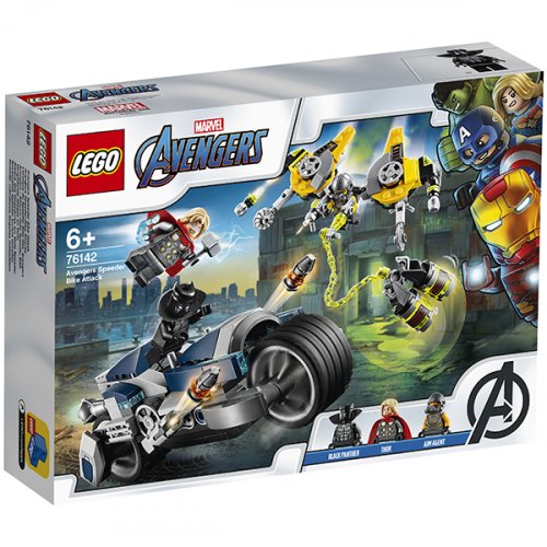 Lego Конструктор Супер Герои Мстители: Атака на спортбайке