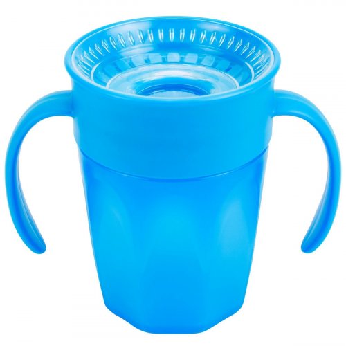Dr. Browns Чашка-поильник Cheers 360, 200 мл, 6+ месяцев / цвет синий