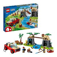 LEGO City Конструктор "Спасательный внедорожник для зверей"					