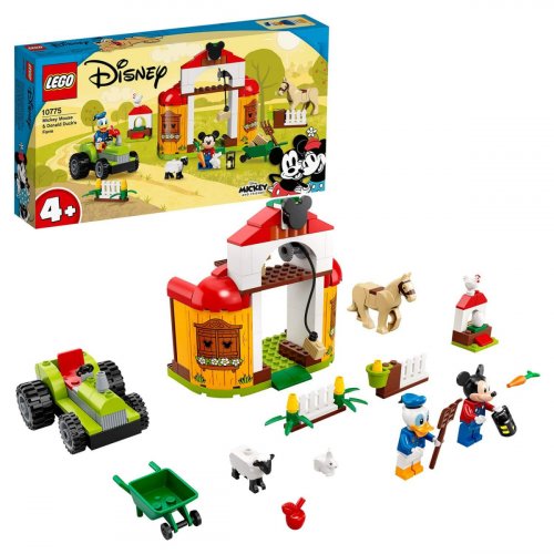 LEGO Disney Mickey Конструктор "Ферма Микки и Дональда", 118 деталей