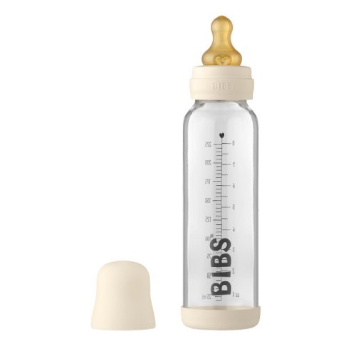 BIBS Бутылочка для кормления Baby Bottle Complete Set - Ivory 225 ml