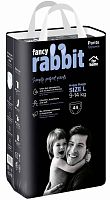 Fancy Rabbit for home Подгузники-трусики, 9-14 кг, L, 44 штуки