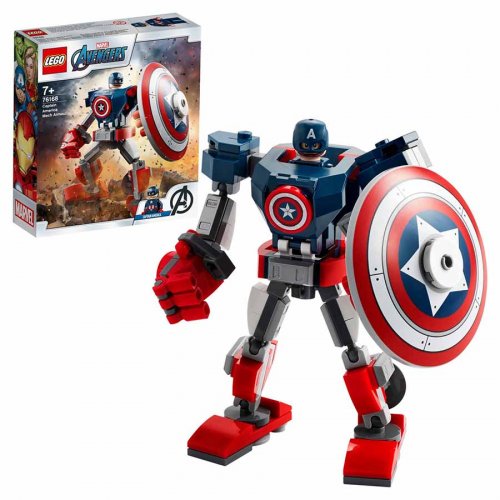 Lego Конструктор Super Heroes "Капитан Америка: Робот"